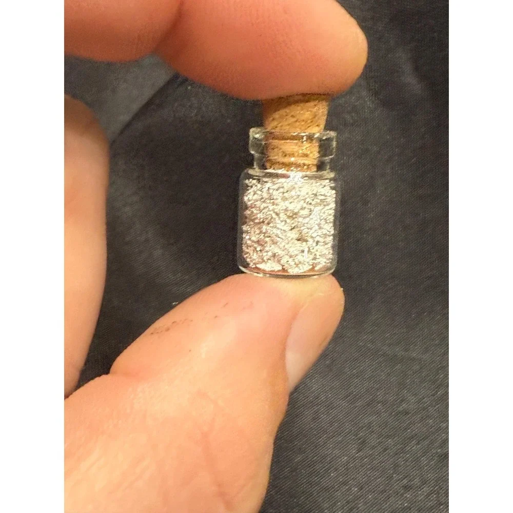 Fine Silver Crystals | 0.999 Pure Silver Nugget, Hand Refined